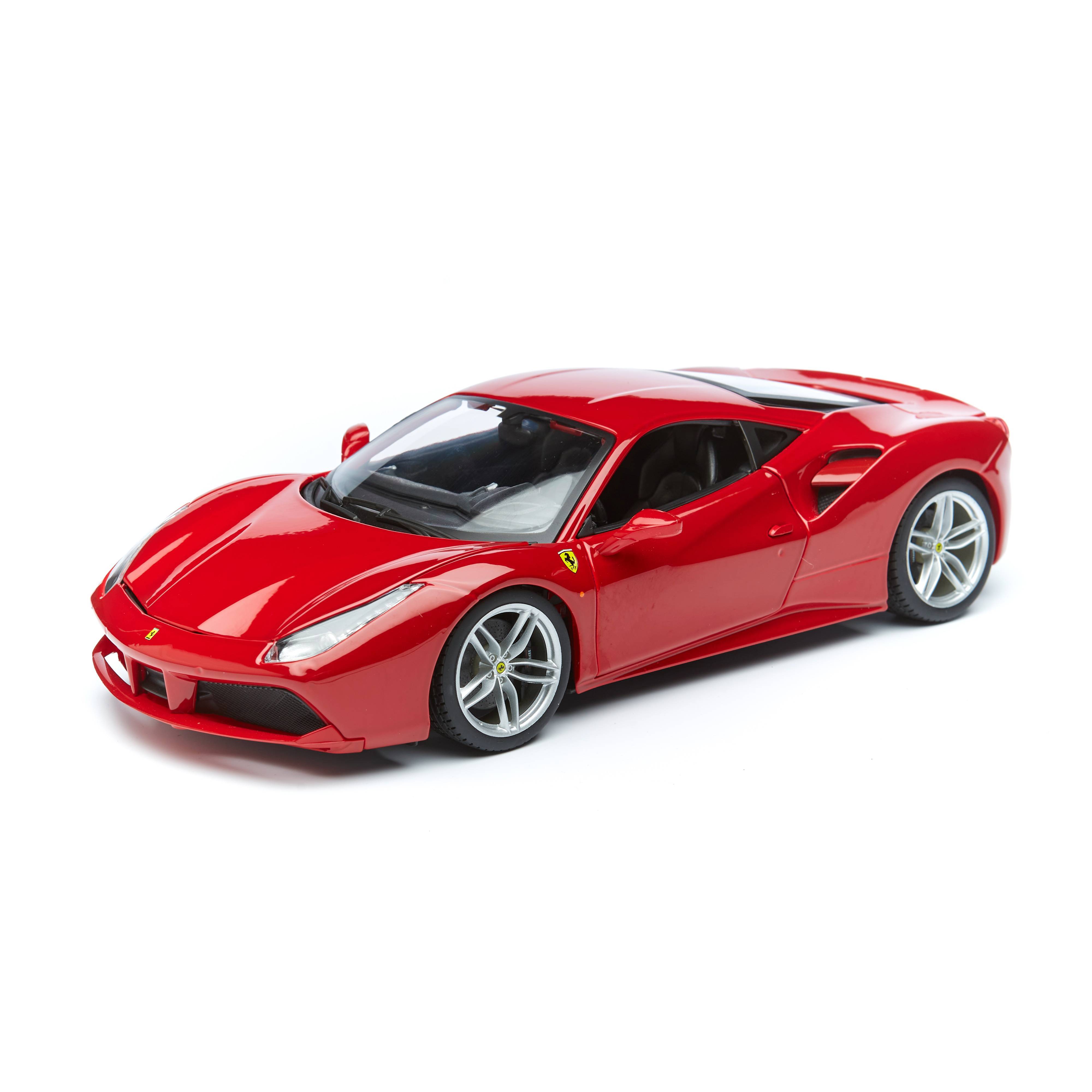 фото Bburago "коллекционная машина bb 18-16008 1:18 ferrari 488 gtb red, красный"