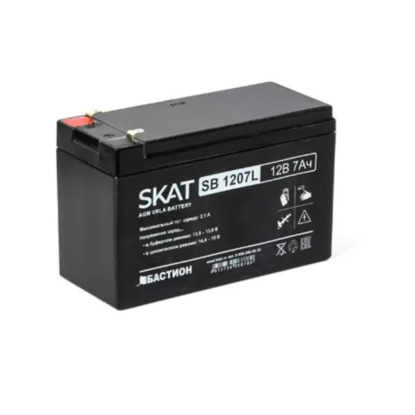 Аккумулятор для ИБП Бастион SKAT SB 1207L 7 А/ч 12 В (SKAT SB 1207L)