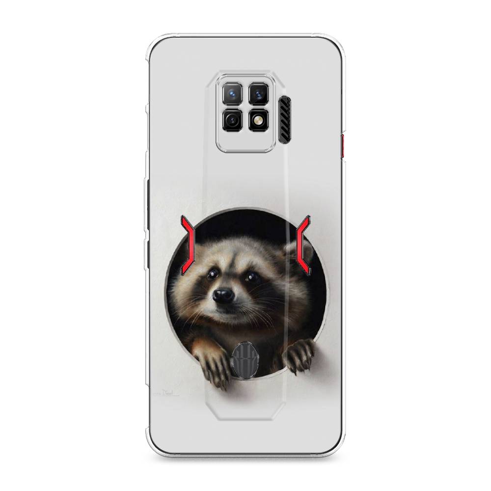 

Чехол Awog на ZTE Nubia Red Magic 7 Pro / ЗТЕ Нубиа Ред Мэджик 7 Pro "Любопытный енот", Разноцветный, 136050-1