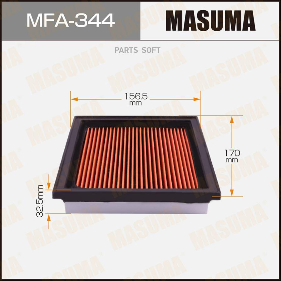 

Воздушный фильтр MASUMA MFA344