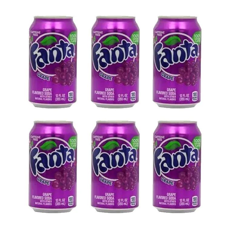 

Газированнный напиток Fanta Grape / Лимонад Фанта Виноград 355 мл 6 шт (США)