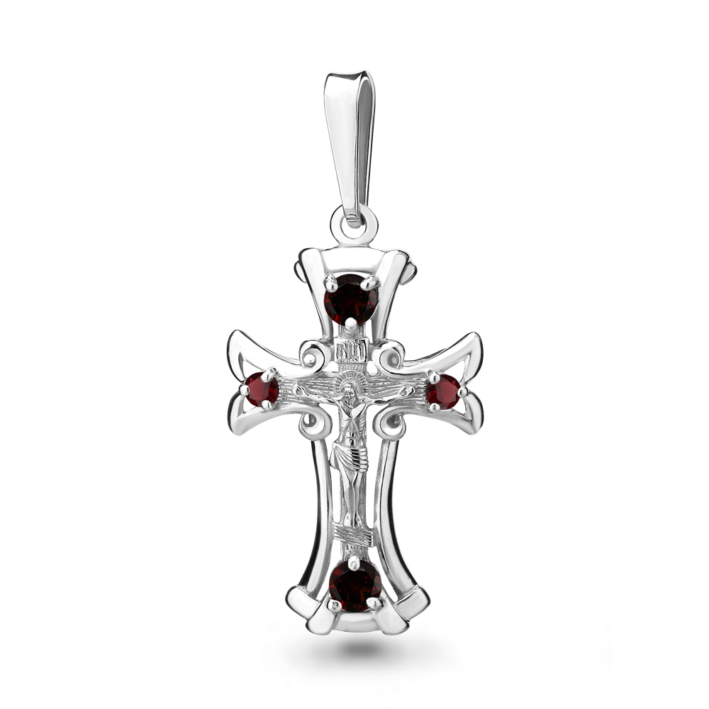 

Подвеска из серебра с гранатом Aquamarine 2225803_925_р, 2225803_925_р