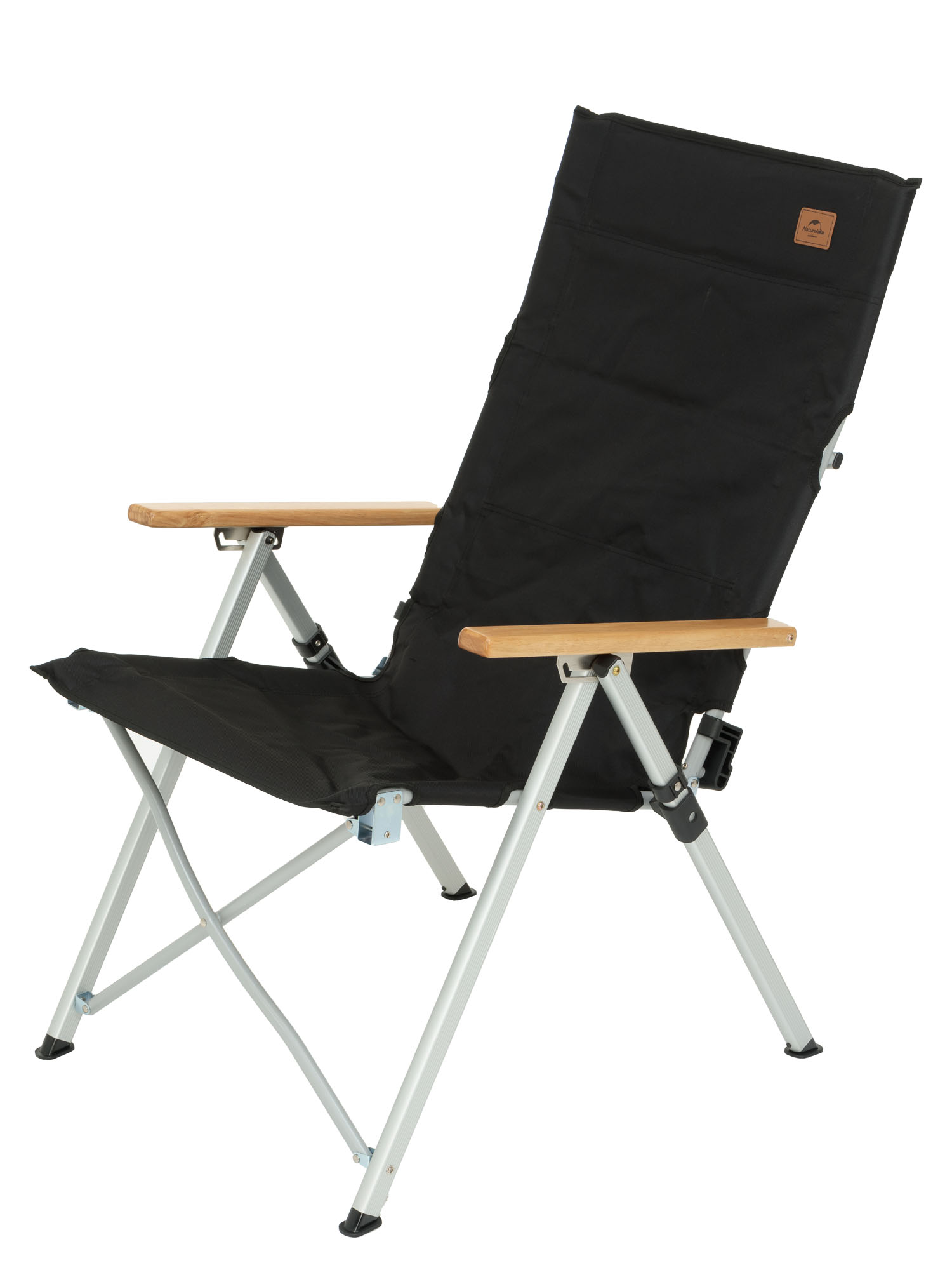 Кресло Naturehike Aluminum Alloy Folding Lying Chair Black (Б/Р)