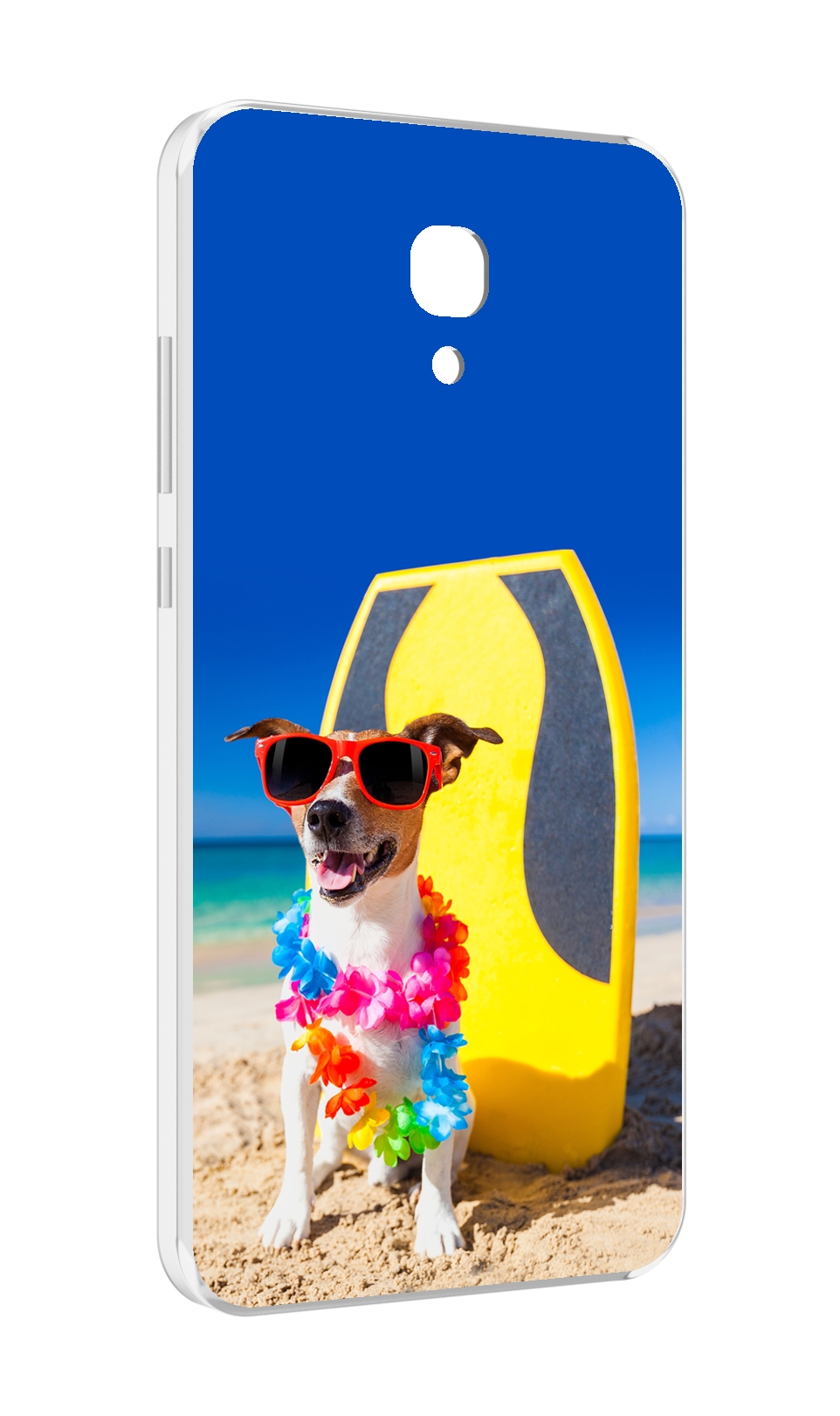 

Чехол MyPads Гавайская-собака для Meizu M6 (M711Q), Прозрачный, Tocco