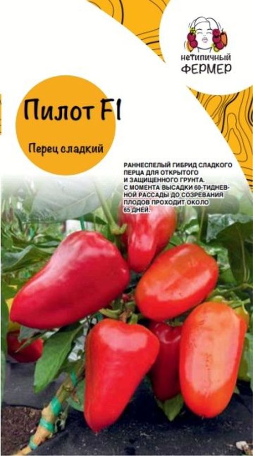 Семена перец Пилот F1 Нетипичный Фермер 00-00002107 1 уп.