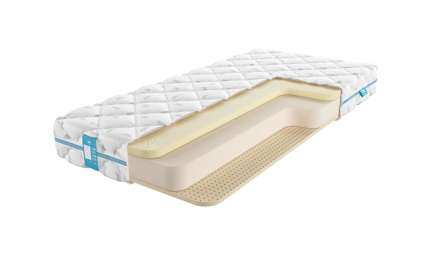 

Матрас PROMTEX Roll Standart 14 Latex Memory 180х200, Белый