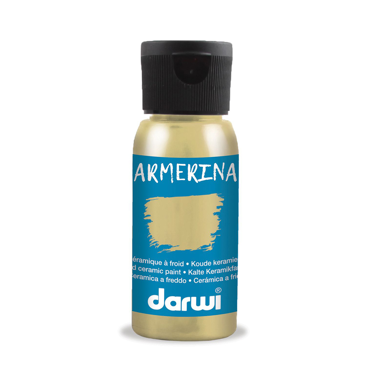 DA0380050 Краска для керамики Darwi ARMERINA 50мл 050 золотой 559₽