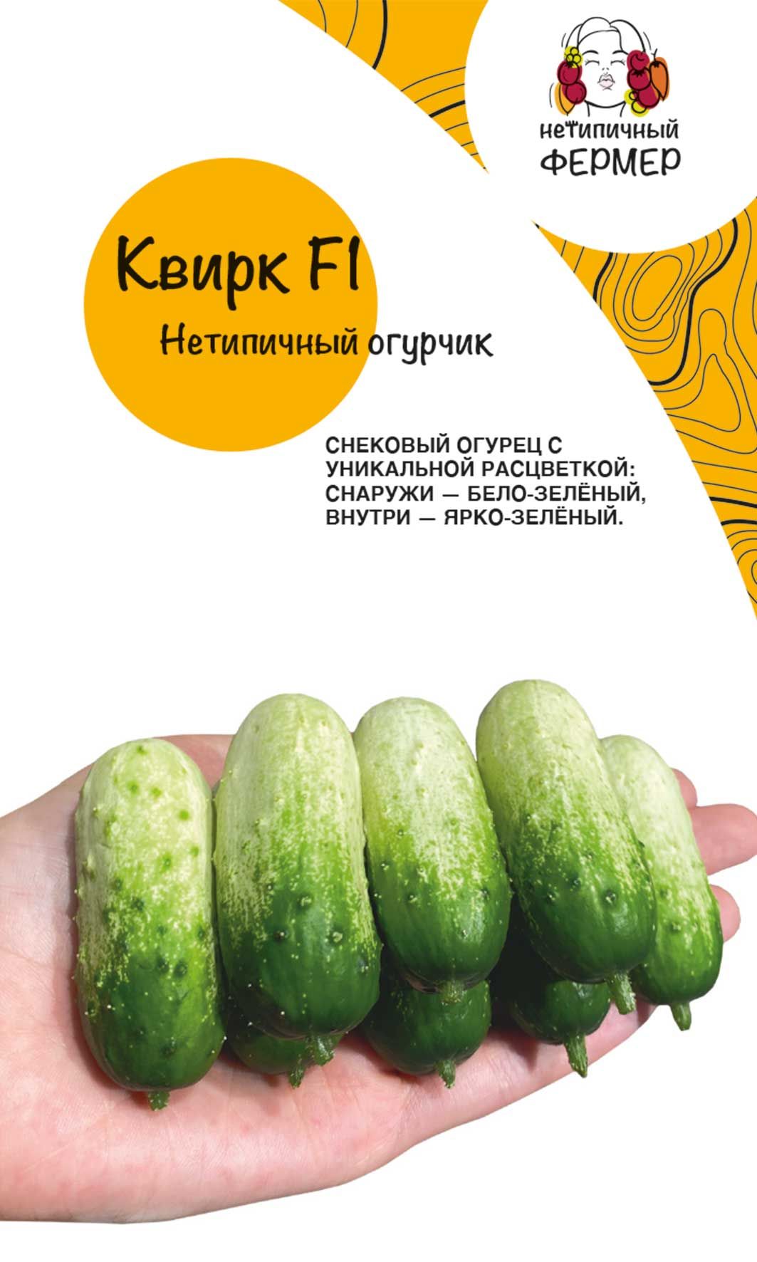 Семена огурец Квирк F1 Нетипичный Фермер 00-00000061 1 уп.