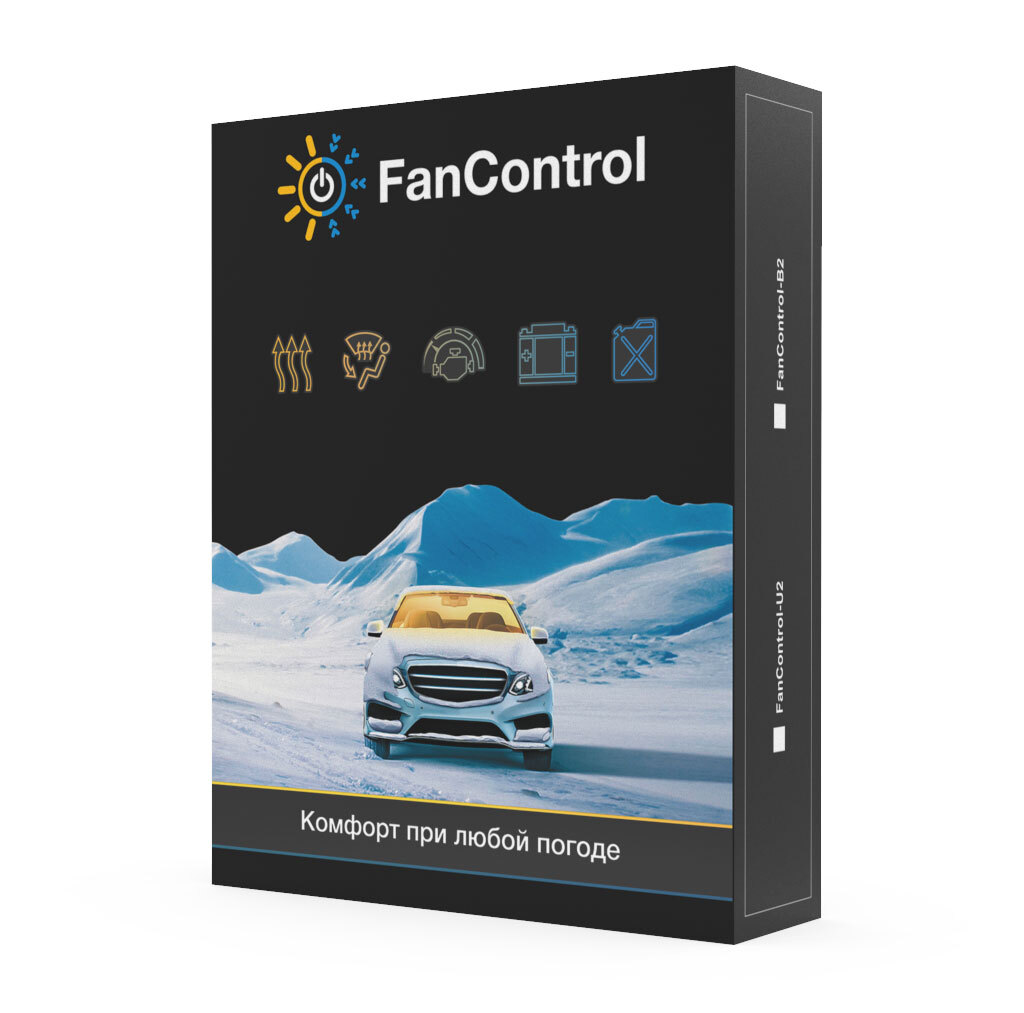 Модуль для управления климатической системой автомобиля Призрак FanControl-U2