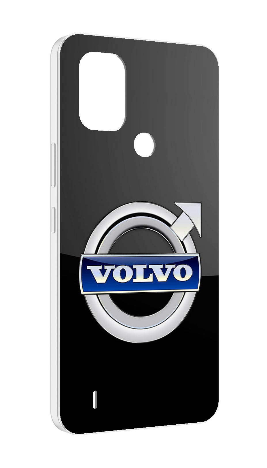 

Чехол MyPads volvo 2 мужской для Nokia C31, Прозрачный, Tocco