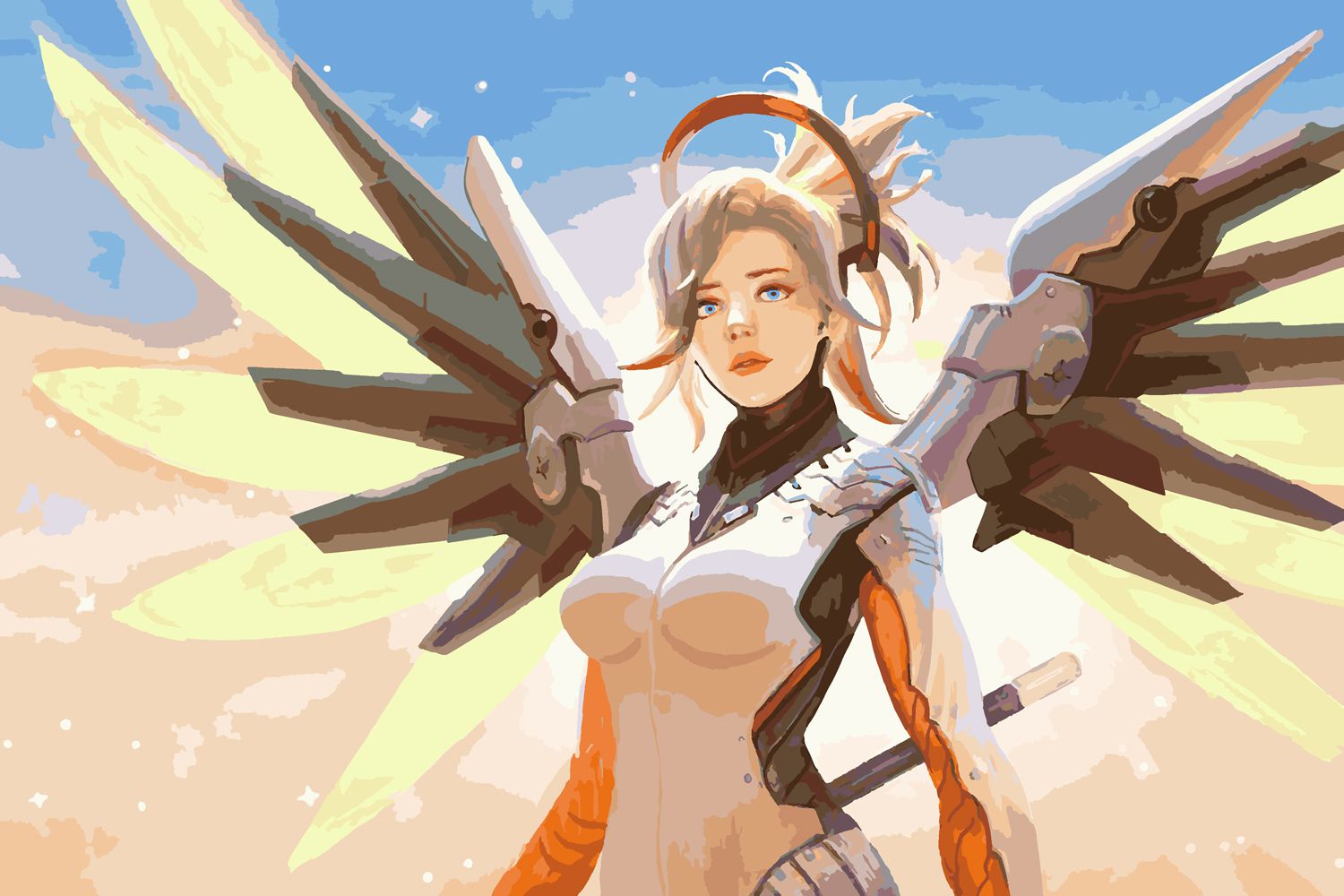 

Картина по номерам Красиво Красим Overwatch - Ангел, 60 х 90 см, Overwatch - Ангел