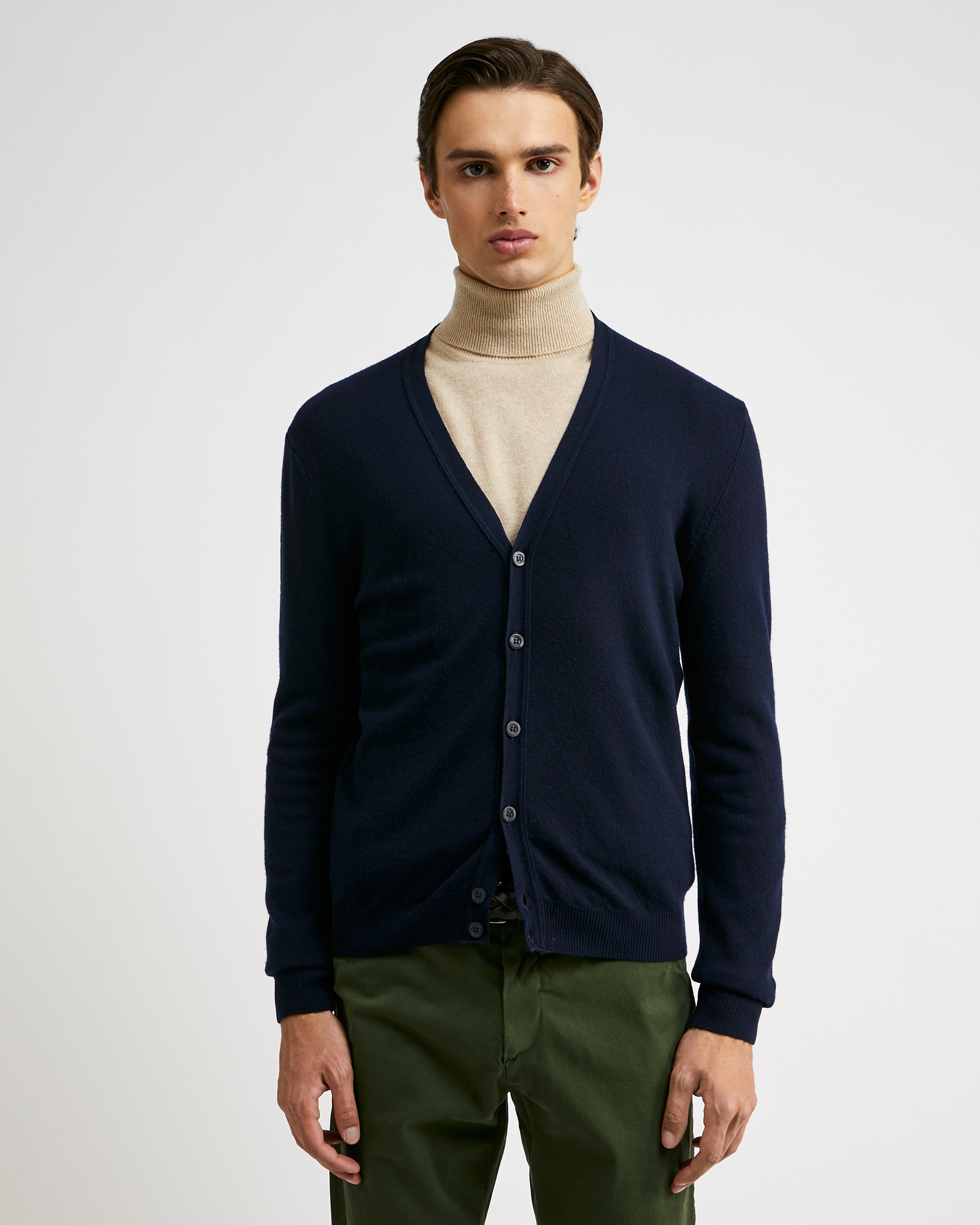 

Кардиган мужской United Colors of Benetton 21A_1002U6653 синий XL