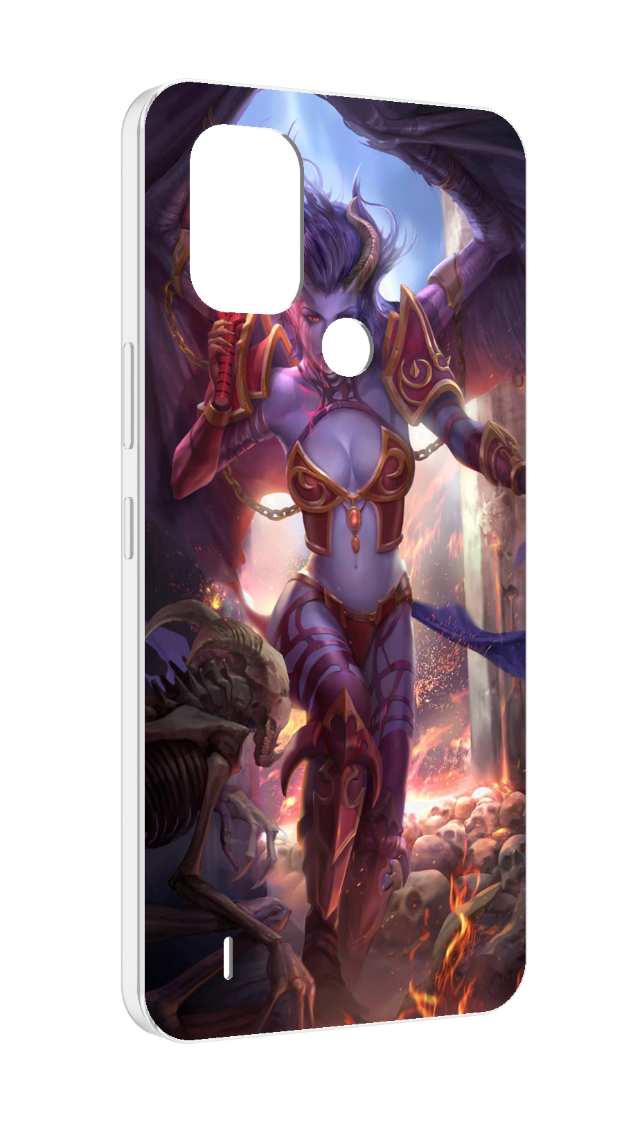 

Чехол MyPads queen of pain dota 2 для Nokia C31, Прозрачный, Tocco