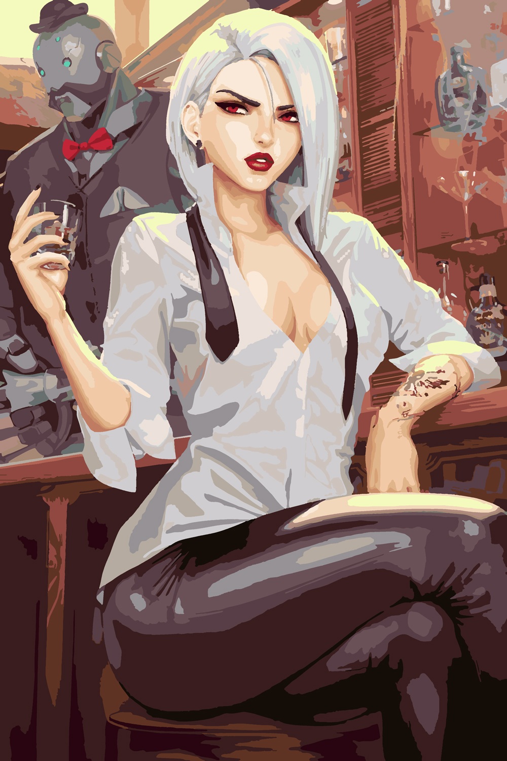 

Картина по номерам Красиво Красим Overwatch - Эш, 70 х 100 см, Overwatch - Эш