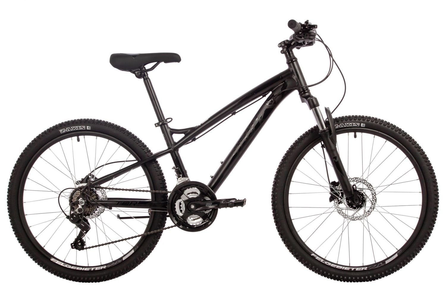 Велосипед NOVATRACK 24 TORNADO HD алюм рама 13 черный 21-скор TY200TS38TY300 3378900₽