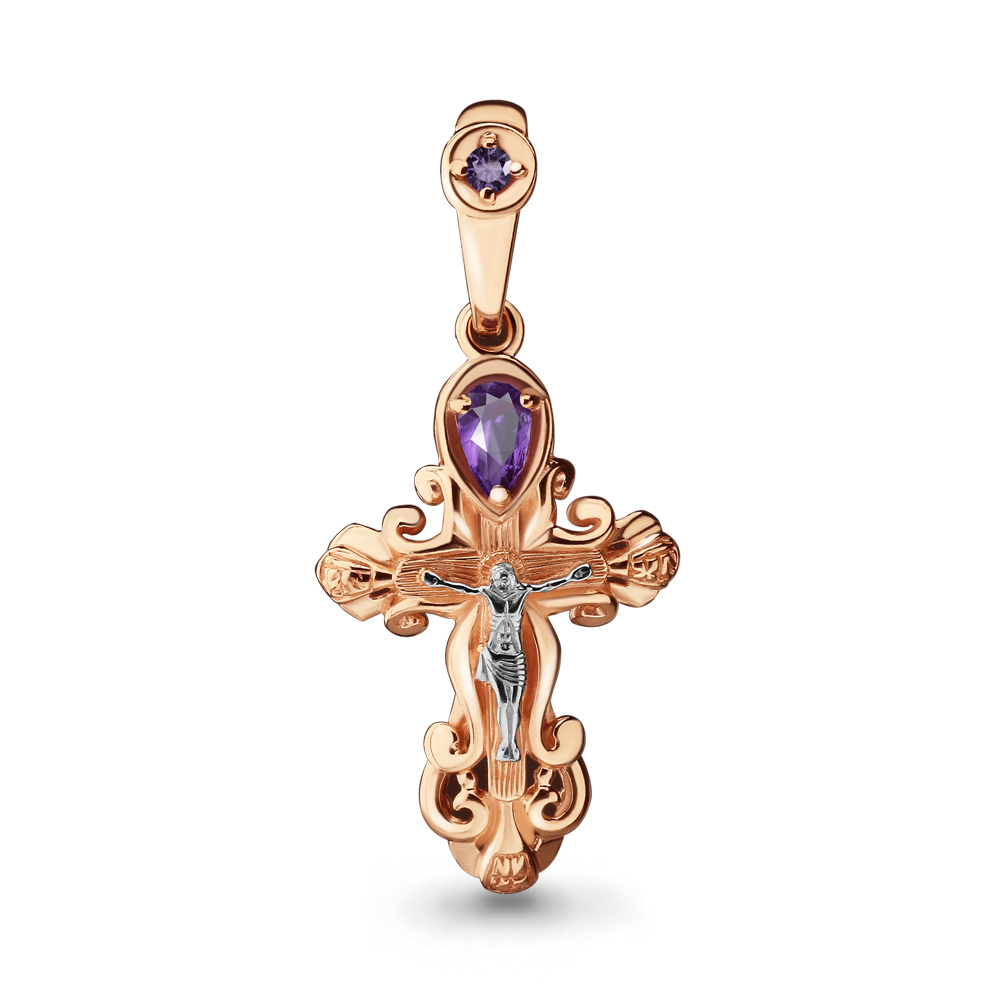 

Подвеска из серебра с аметистом Aquamarine 2225304_925_з, 2225304_925_з