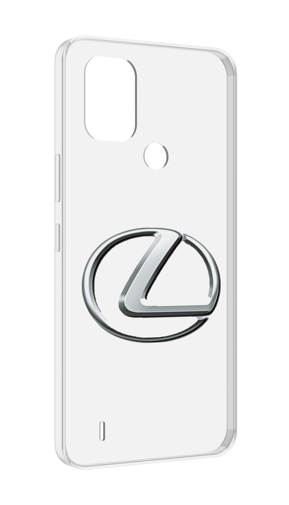 

Чехол MyPads lexus-5 мужской для Nokia C31, Прозрачный, Tocco