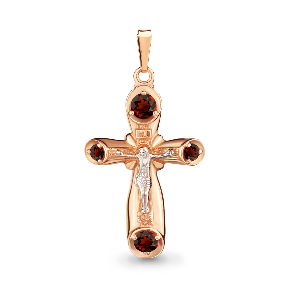 

Подвеска из серебра с гранатом Aquamarine 2225203_925_з, 2225203_925_з