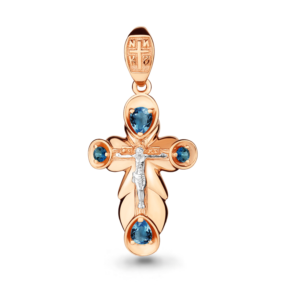 

Подвеска из серебра с топазом Aquamarine 2224908_925_з, 2224908_925_з