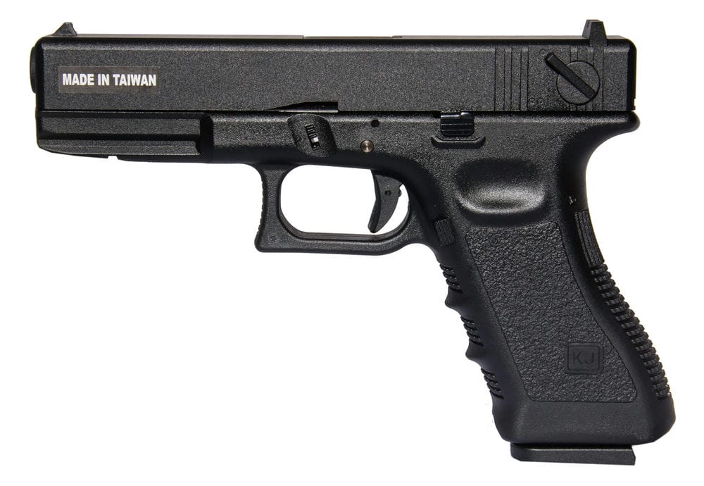 Страйкбольный пистолет KJW Glock 18 CO2