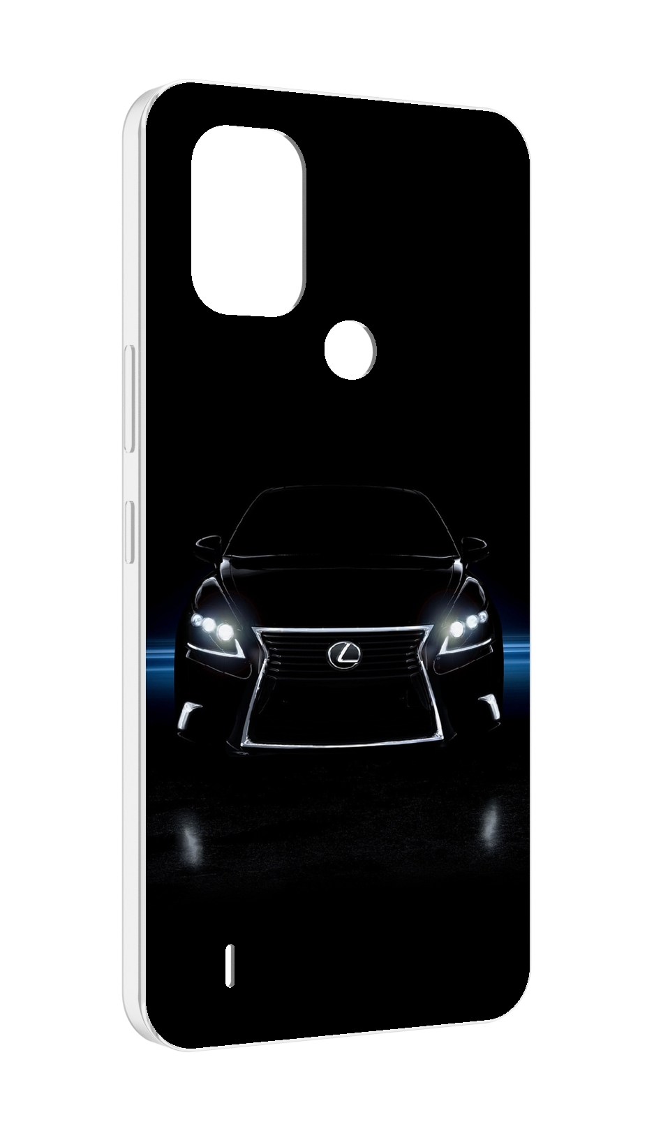 

Чехол MyPads lexus 1 мужской для Nokia C31, Прозрачный, Tocco