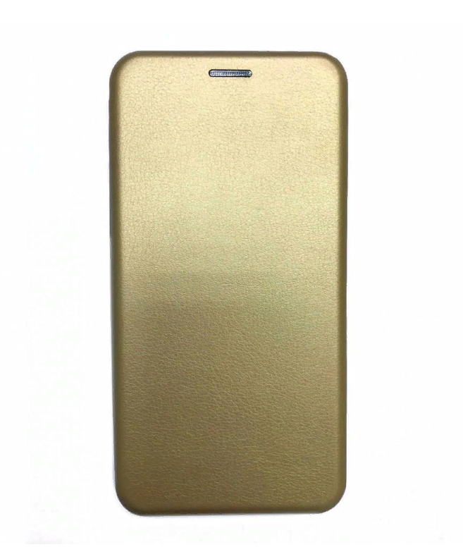 

Чехол-книжка New Case iPhone XS Max боковая золотая, Золотистый