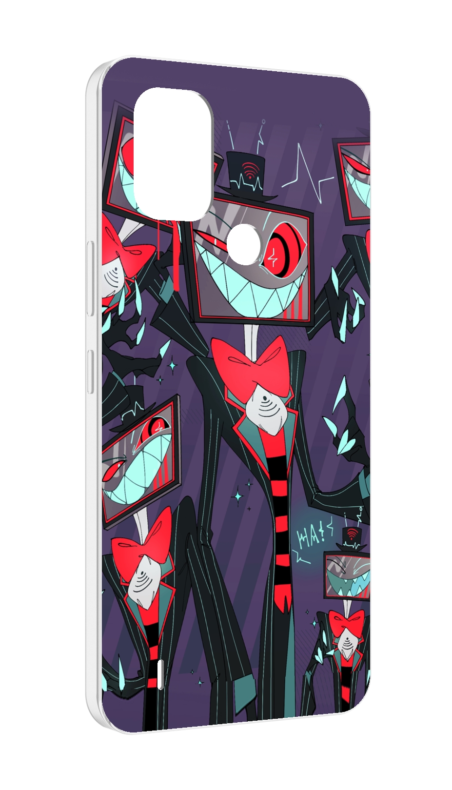 

Чехол MyPads hazbin hotel для Nokia C31, Прозрачный, Tocco