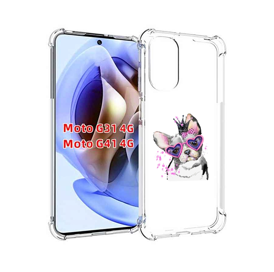

Чехол MyPads принцесса для Motorola Moto G31 4G / G41 4G, Прозрачный, Tocco