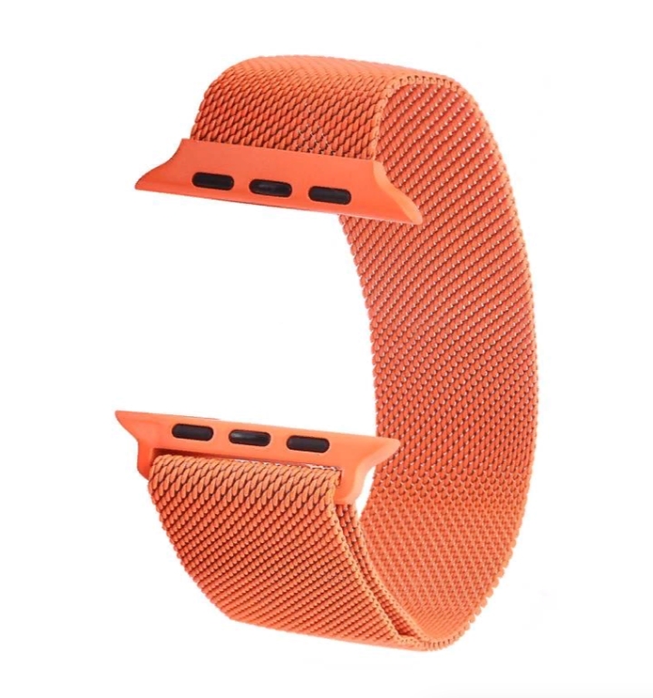 

Сменный браслет для Apple Watch 38-40mm Milano №19 оранжевый