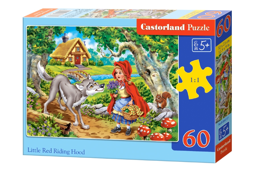 

Пазл Castorland 60 деталей Красная шапочка В-066117