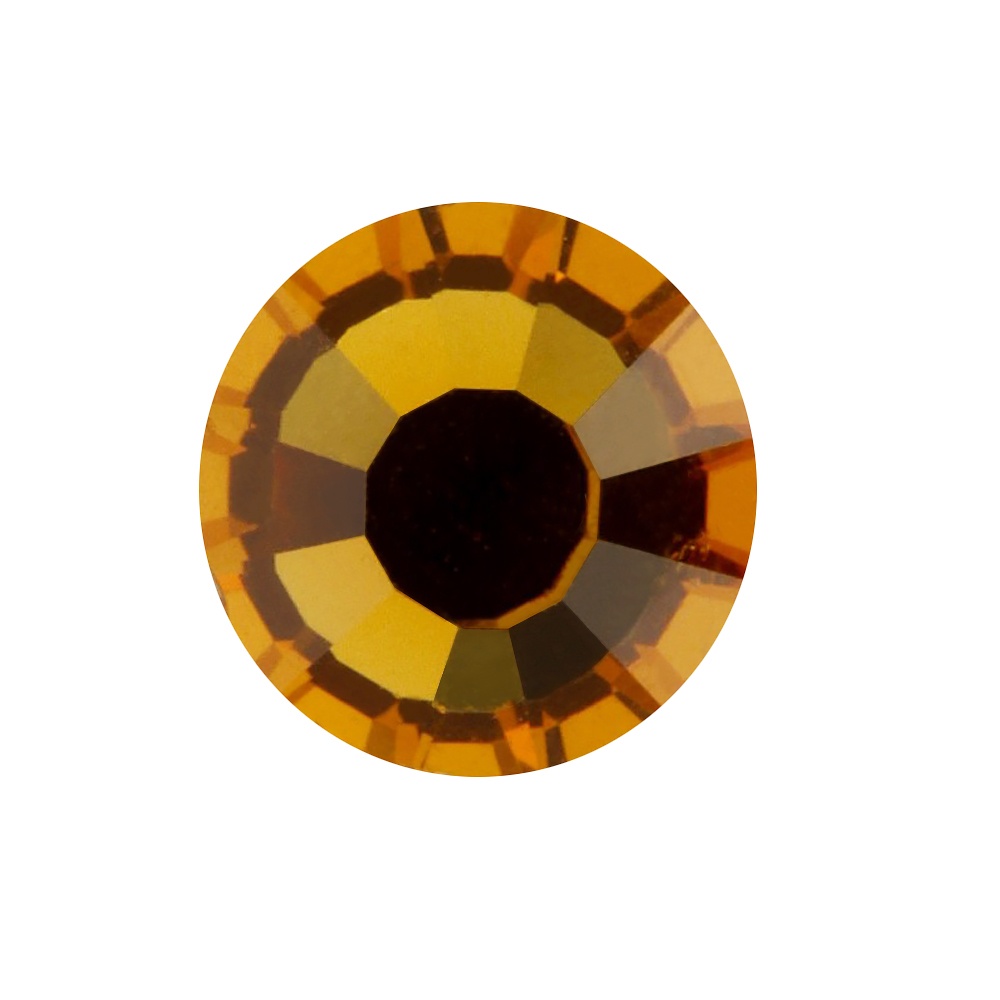 Кристаллы PRECIOSA цветные 2,7 мм стекло 144 шт в пакете желтый