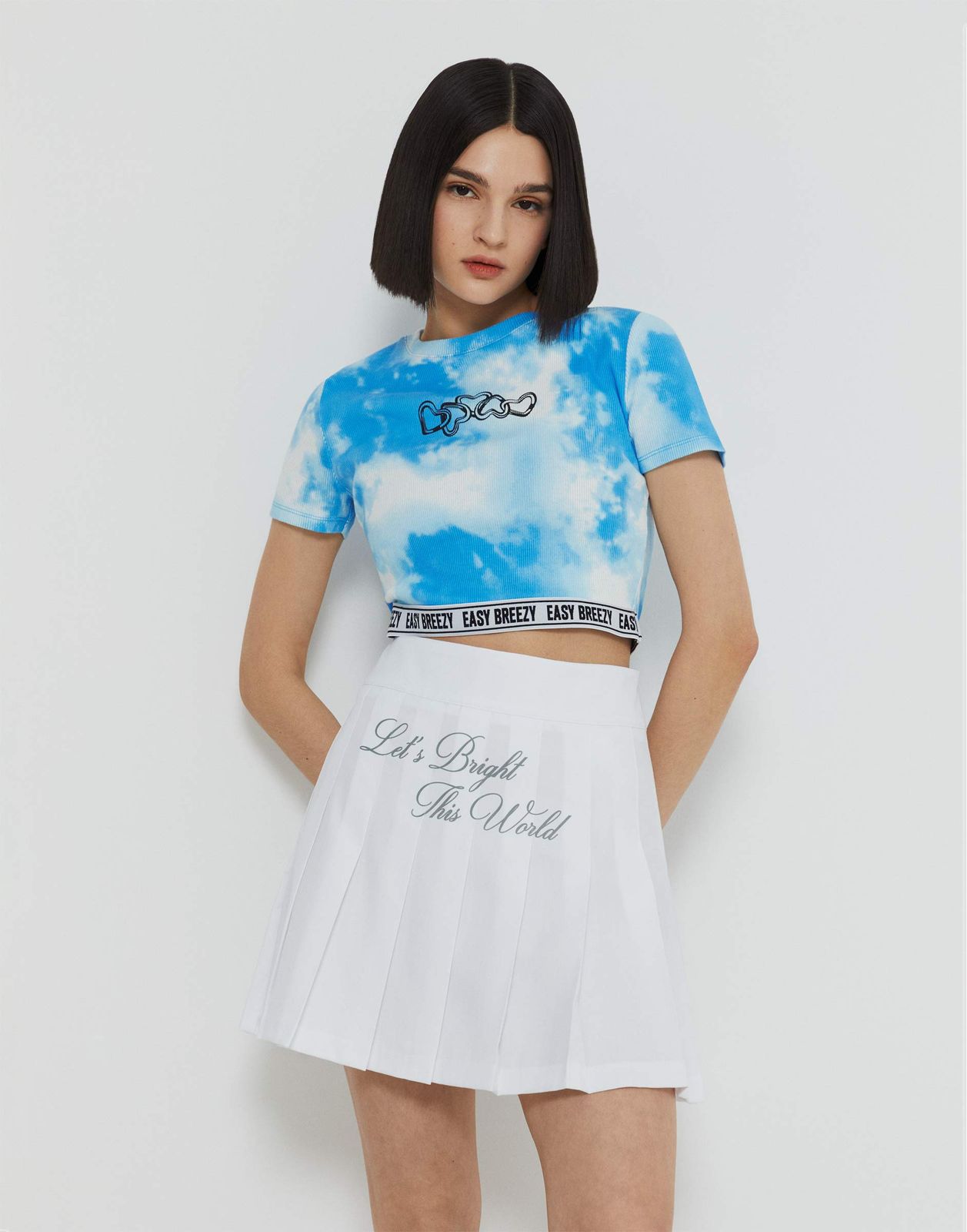 

Кроп-топ для девочки Gloria Jeans GKT023347 синий 16-18л/170, GKT023347