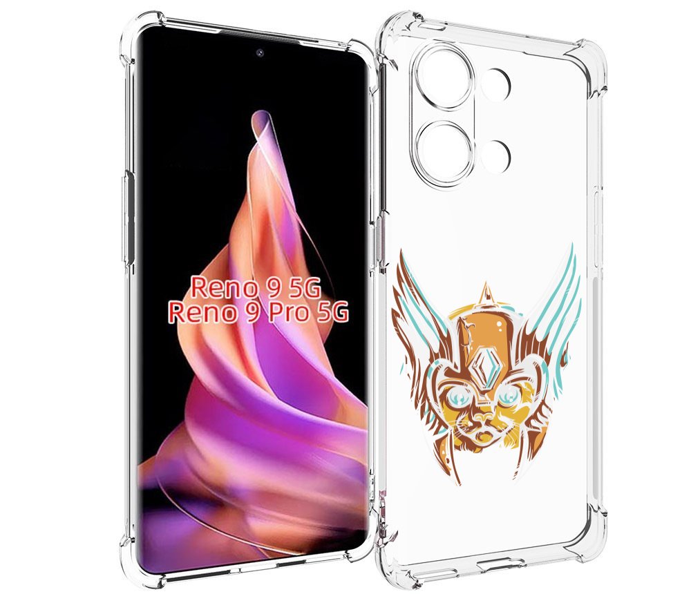 

Чехол MyPads тор абстракция для Oppo Reno 9/Reno 9 Pro, Прозрачный, Tocco