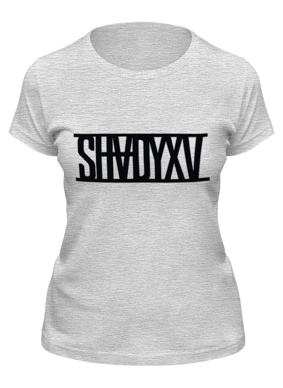 

Футболка женская Printio Eminem shadyxv серая 2XL, Серый, Eminem shadyxv