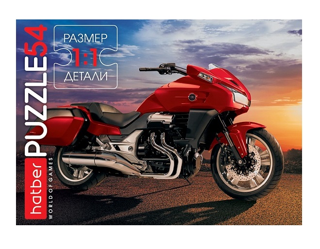 

Пазл Hatber 54 элемента, 130х175мм. (4 вида в асс) MotorBike 54ПЗ5 07032_0502