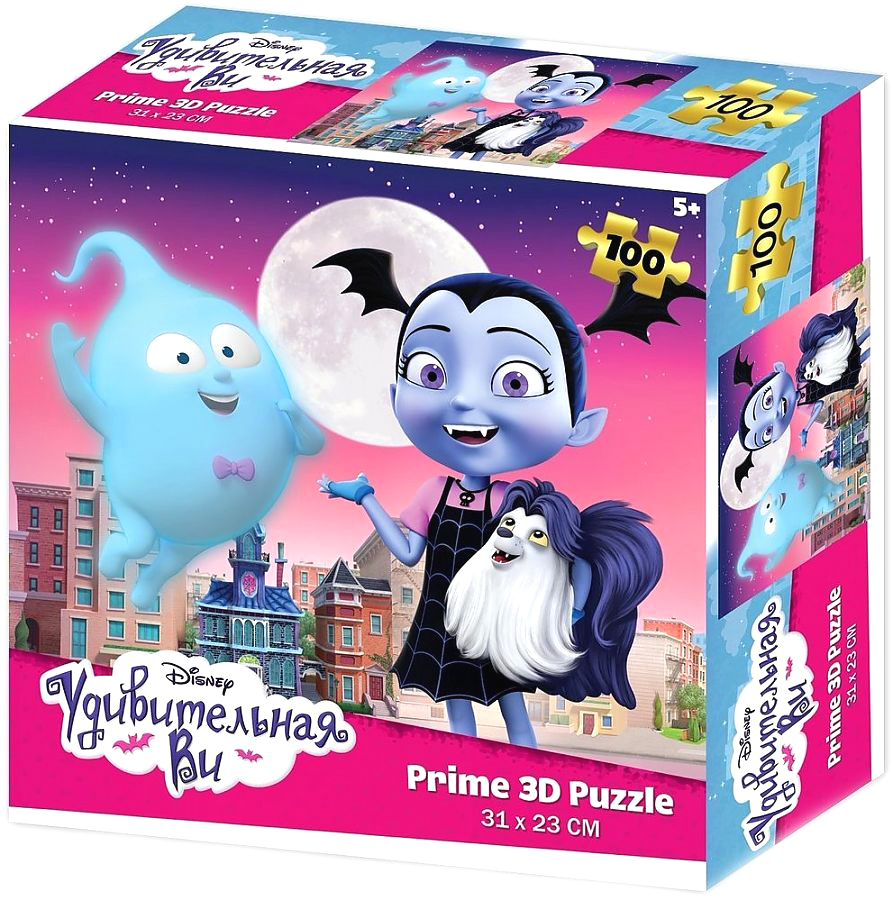 

Пазл-стерео Prime 3D Удивительная Ви, 100 деталей 13883