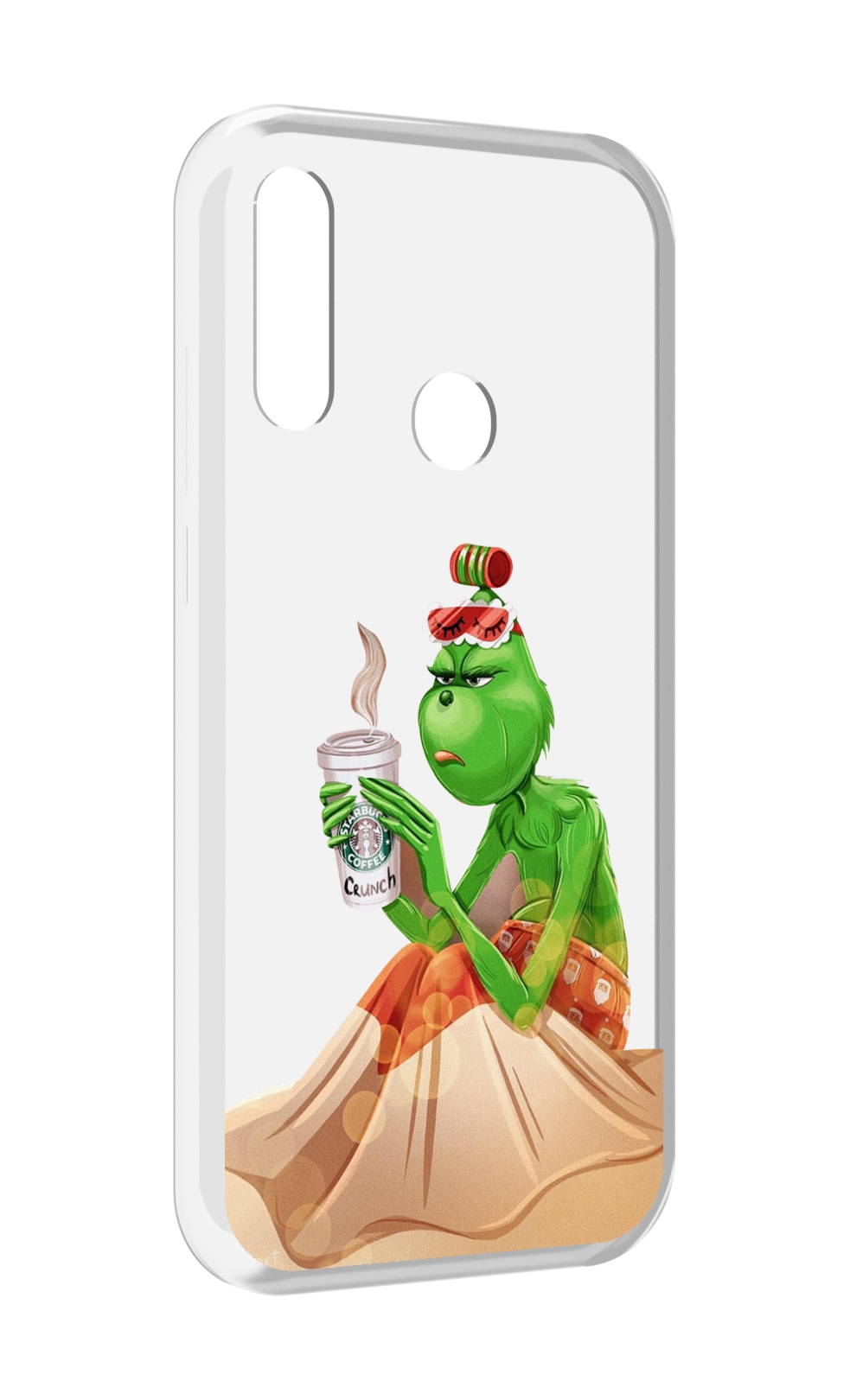 

Чехол MyPads Гринч-в-платье для Lenovo Z6 Pro Youth Edition / Z6 Pro Lite, Прозрачный, Tocco