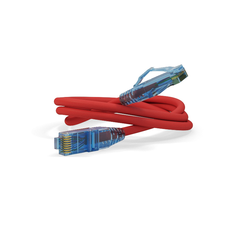 

Патч-корд Hyperline RJ-45 - RJ-45 вилка-вилка 5м (PC-LPM-UTP-RJ45-RJ45-C6-5M) красный