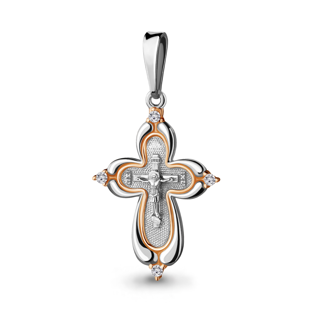 

Подвеска из серебра с фианитом Aquamarine 22227А_925_р, 22227А_925_р