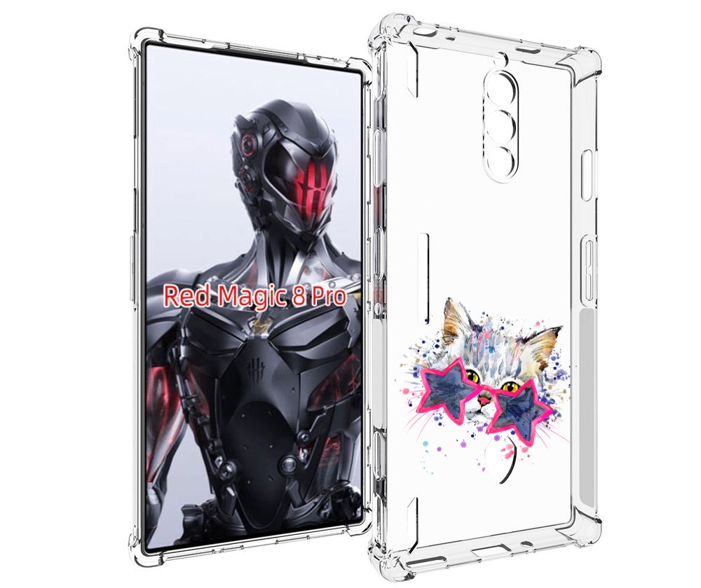 

Чехол MyPads звездные очки для ZTE Nubia Red Magic 8 Pro / Red Magic 8 Pro Plus, Tocco