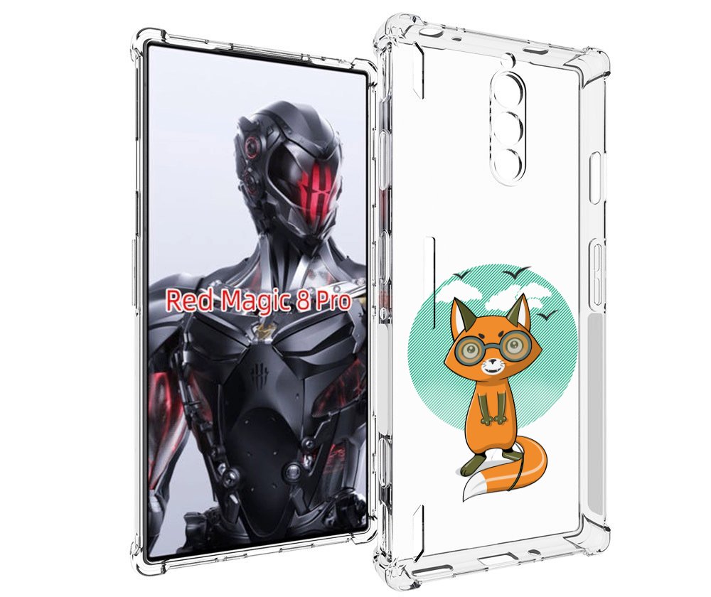 

Чехол MyPads задумчивая лиса для ZTE Nubia Red Magic 8 Pro / Red Magic 8 Pro Plus, Tocco