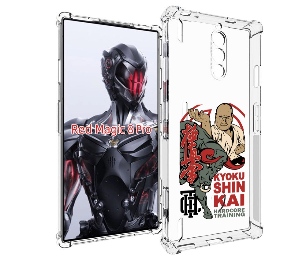 

Чехол MyPads единоборства рисунок для ZTE Nubia Red Magic 8 Pro / Red Magic 8 Pro Plus, Tocco