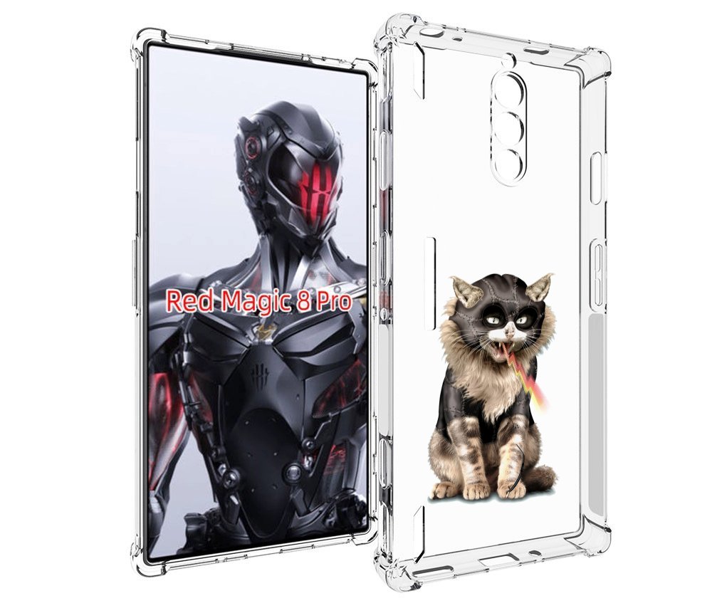 

Чехол MyPads дьяволский кот для ZTE Nubia Red Magic 8 Pro / Red Magic 8 Pro Plus, Tocco