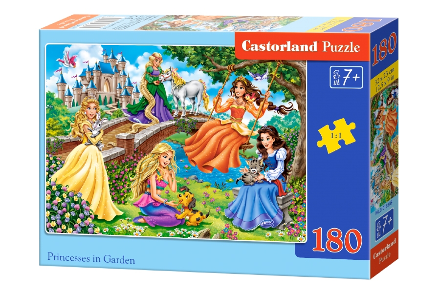 

Пазл Castorland 180 деталей Принцессы в саду В-018383