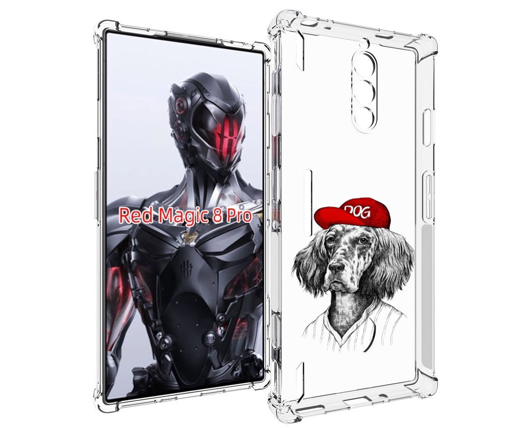 

Чехол MyPads дог для ZTE Nubia Red Magic 8 Pro / Red Magic 8 Pro Plus, Tocco