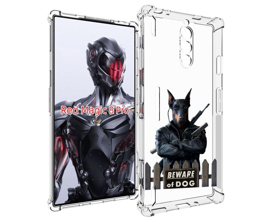 

Чехол MyPads доберман для ZTE Nubia Red Magic 8 Pro / Red Magic 8 Pro Plus, Tocco