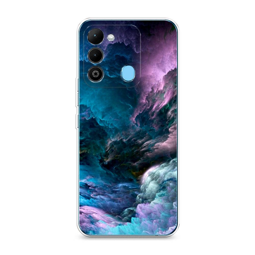 

Чехол на Tecno Spark Go 2022 "Загадочное небо", Синий;фиолетовый, 302850-2