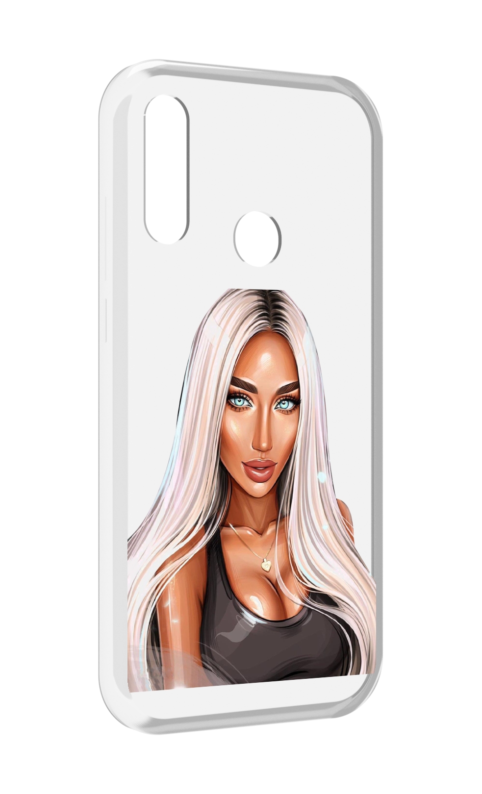 

Чехол MyPads Блондинка женский для Lenovo Z6 Pro Youth Edition / Z6 Pro Lite, Прозрачный, Tocco