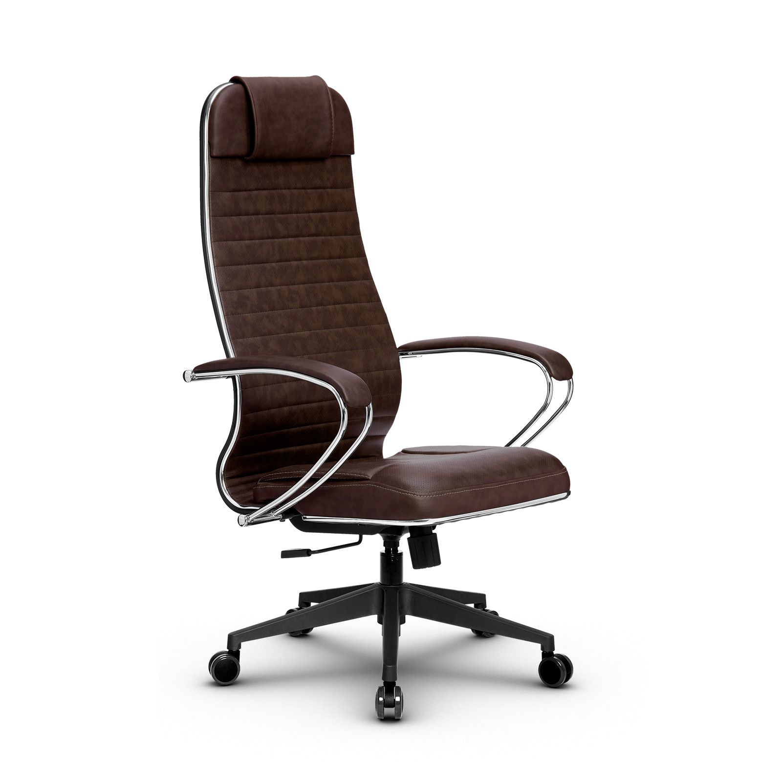 Кресло компьютерное МЕТТА-6(MPES)/подл.116/осн.002 Темно-коричневый