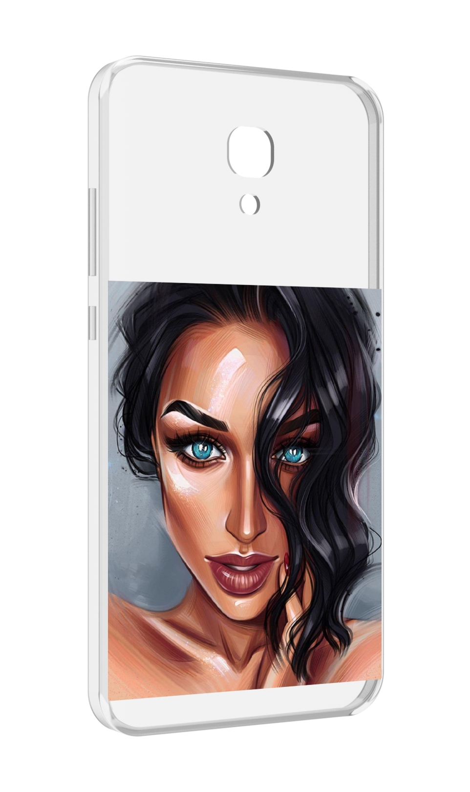 

Чехол MyPads Брюнетка для Meizu M6 (M711Q), Прозрачный, Tocco